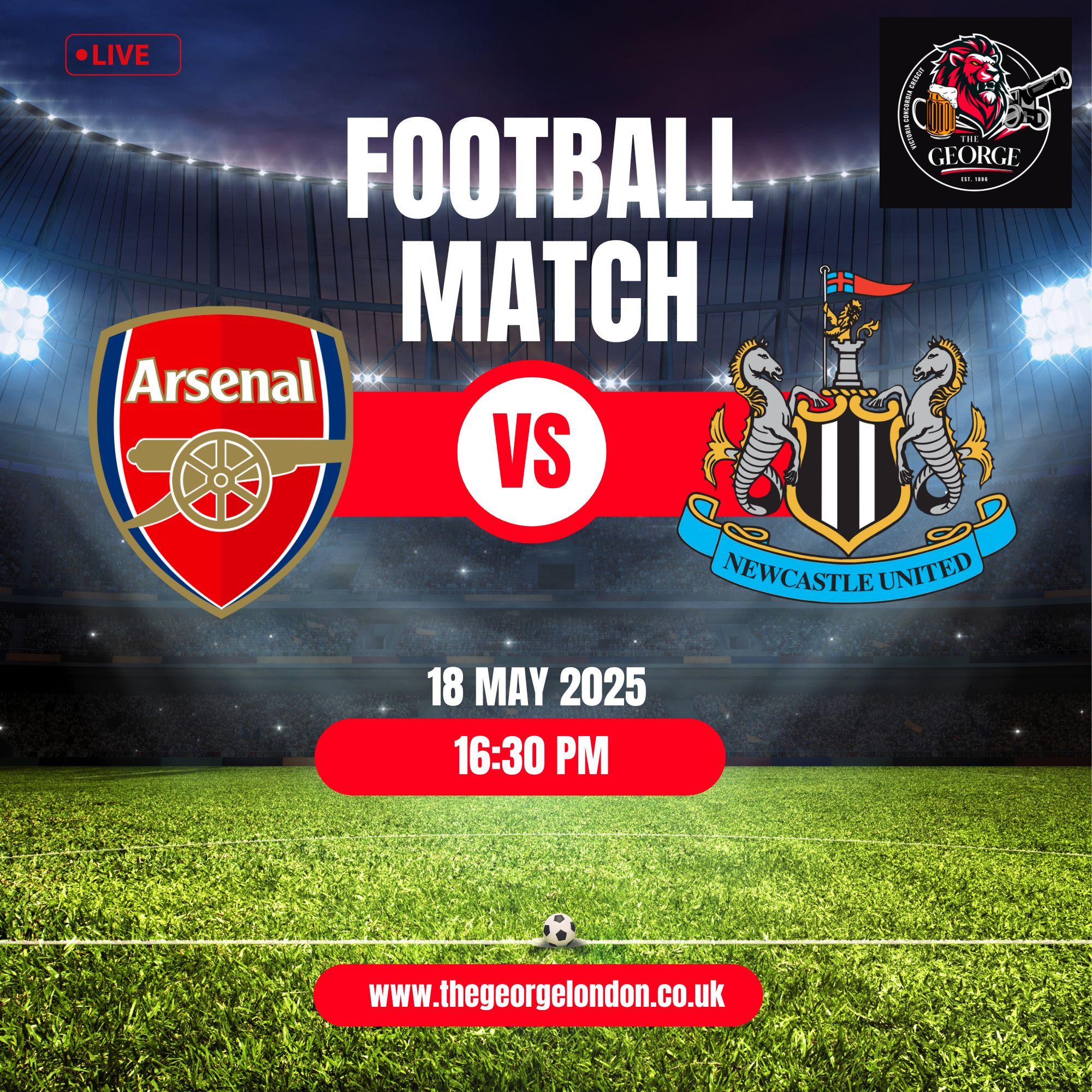 Arsenal vs Newcastle